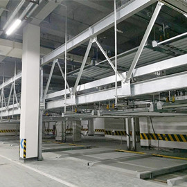 三層升降橫移式立體車庫(kù)