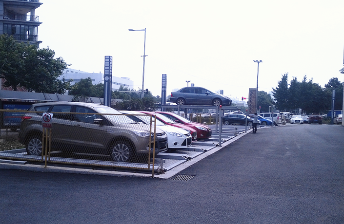 半地下車庫(kù)三層停車位-簡(jiǎn)易升降式